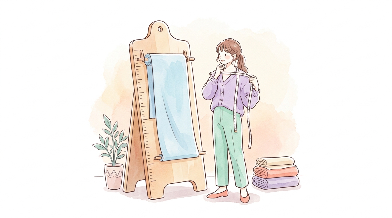 肩巾と肩幅の違いと業界の使い分け