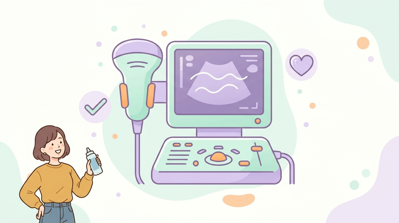 エコーで見分けるための3つのチェック項目