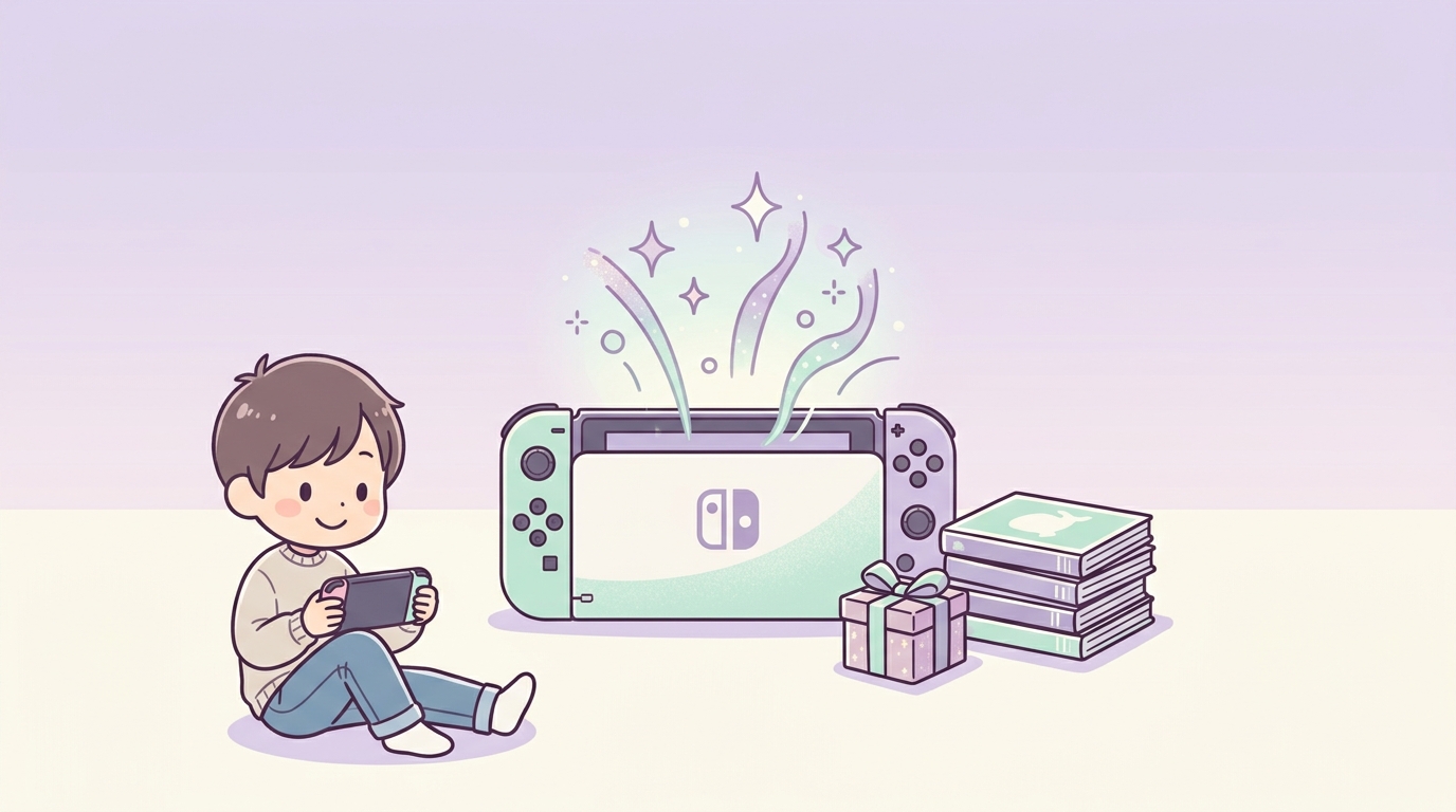 switch版独自の機能とパッケージ版特典