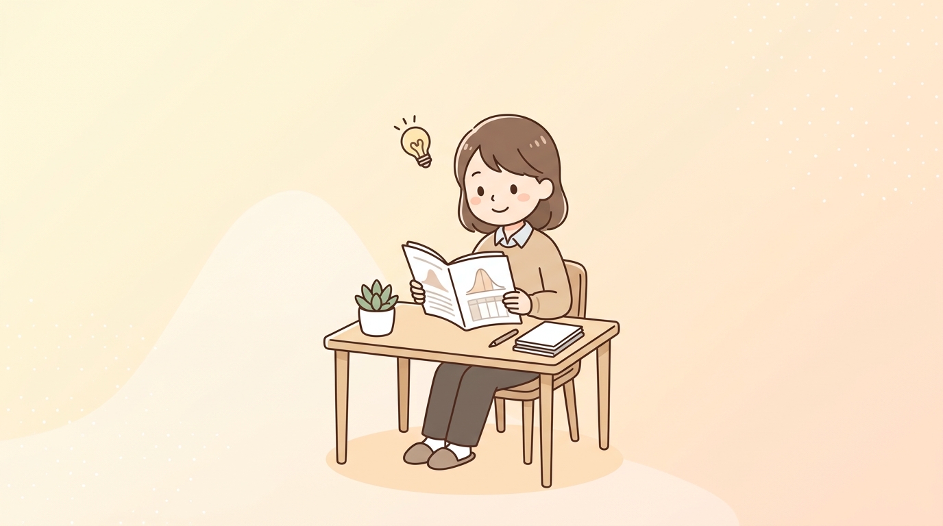 標準正規分布表の見方と3つの種類