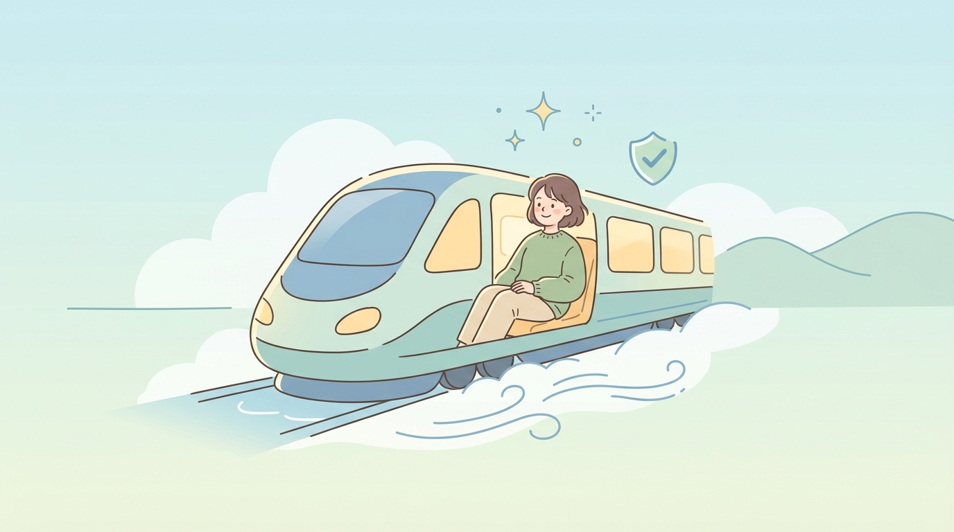 トランザが発揮する高速安定性と安心感