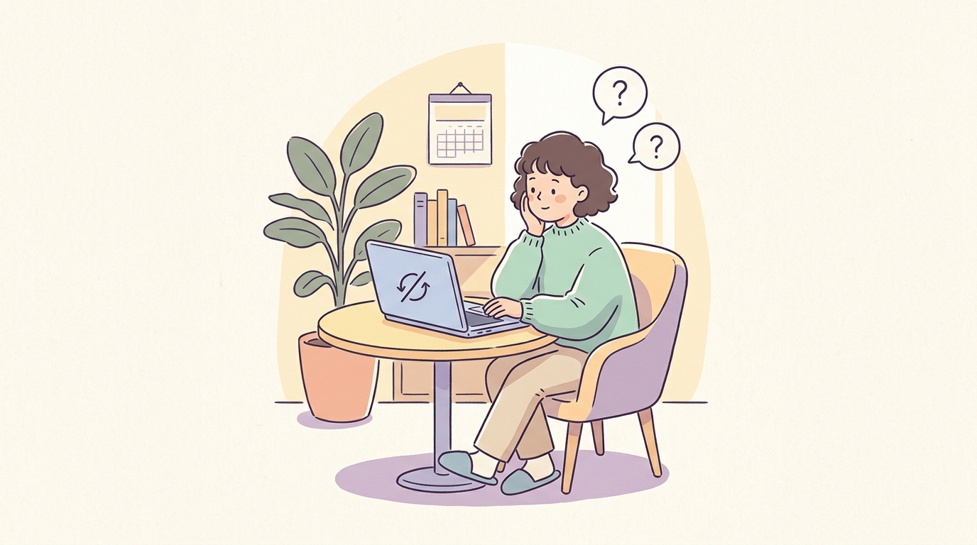 同期できない時に確認すべき3つの項目