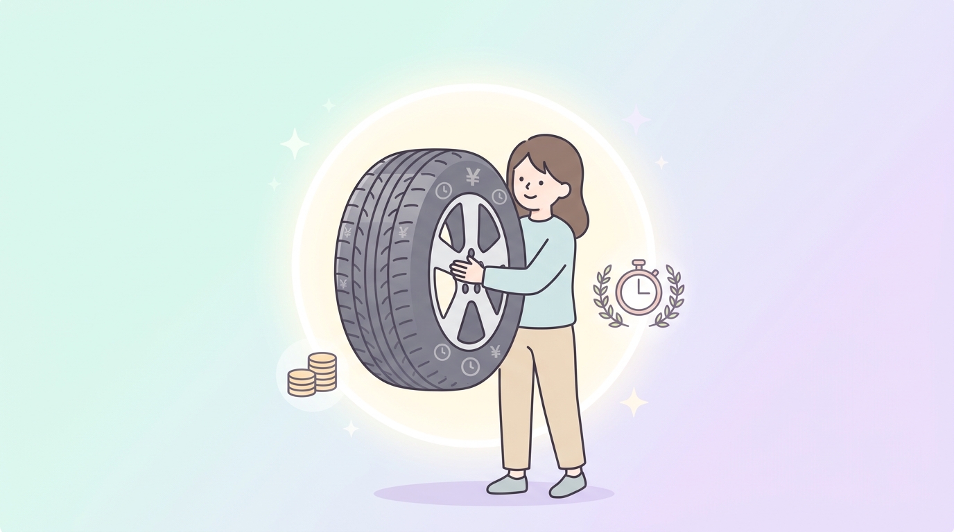 価格と寿命から見るタイヤのコスパ比較