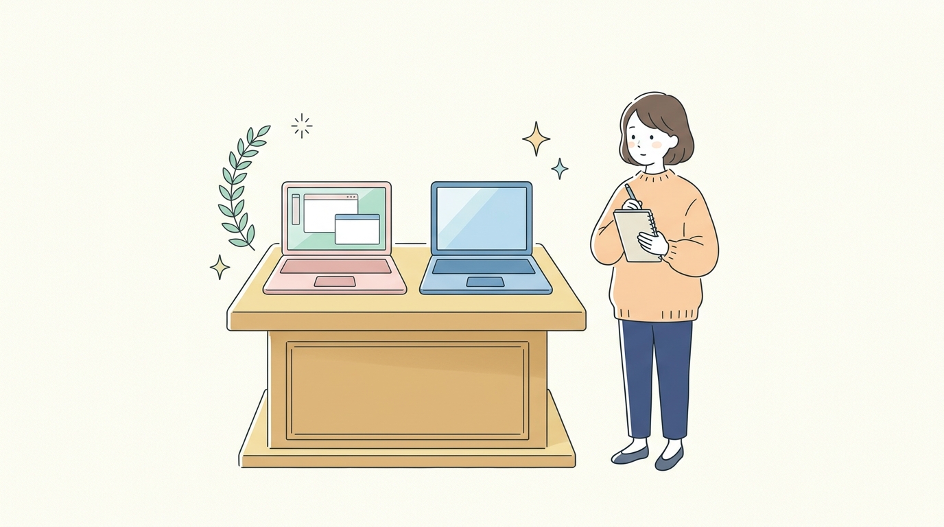 あなたに最適な一台を選ぶ2つの基準