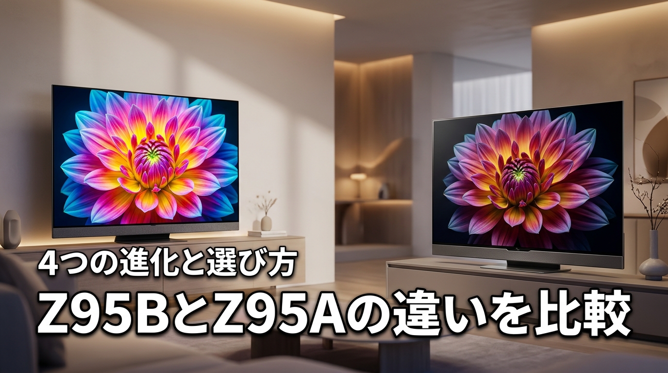 Z95BとZ95Aの違いは？進化した4つの核心技術と後悔しない2つの選び方