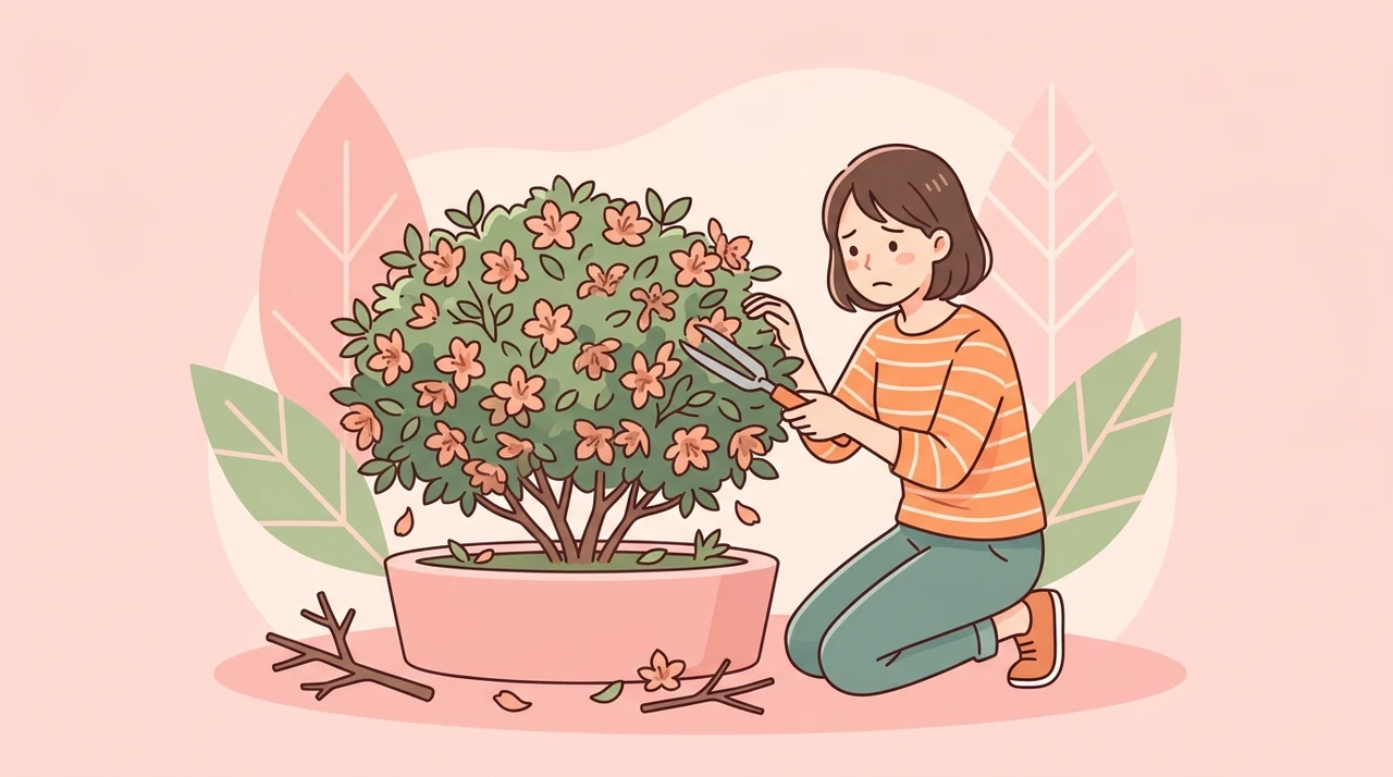 庭木にサツキを植えるデメリット