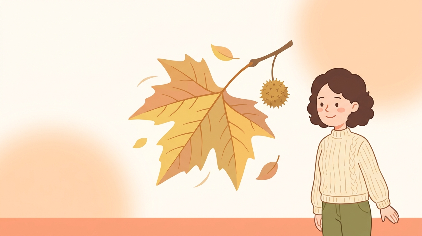 プラタナスの種類を見分けるポイント