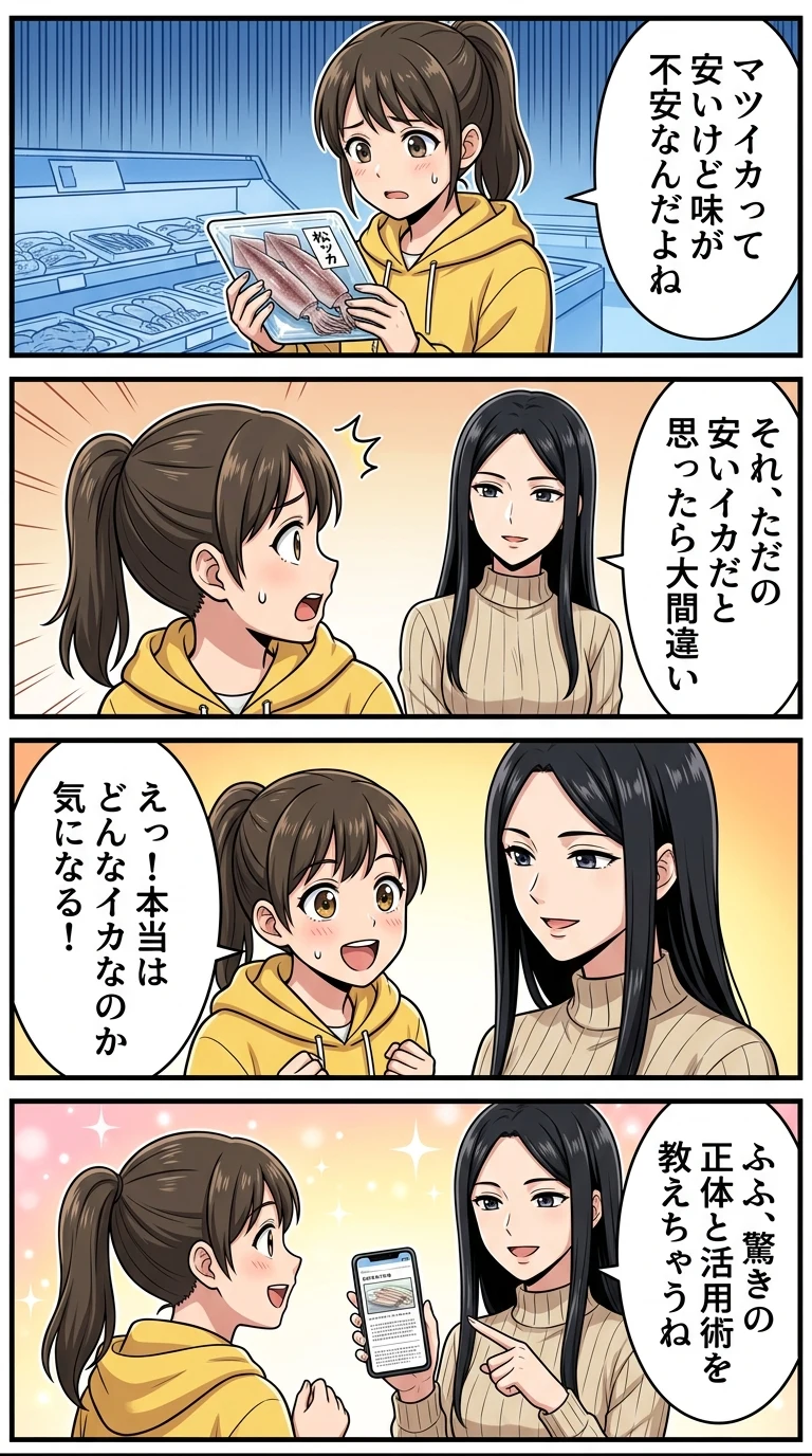 マツイカ スルメイカ 違い