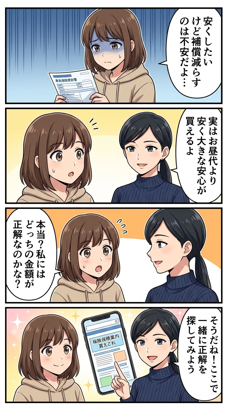 人身傷害 3000万 5000万 保険料 違い