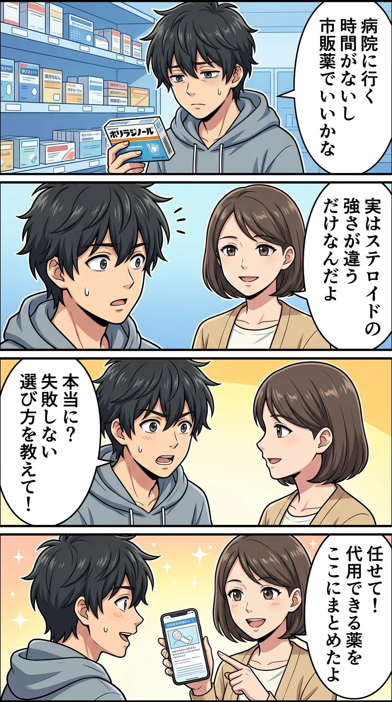 ヘモポリゾン軟膏 ボラギノール 違い