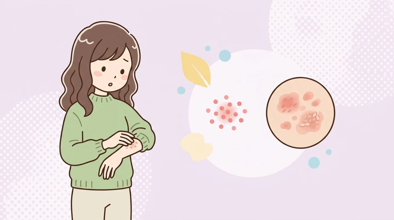 あせもとアトピーを見分ける3つのポイント
