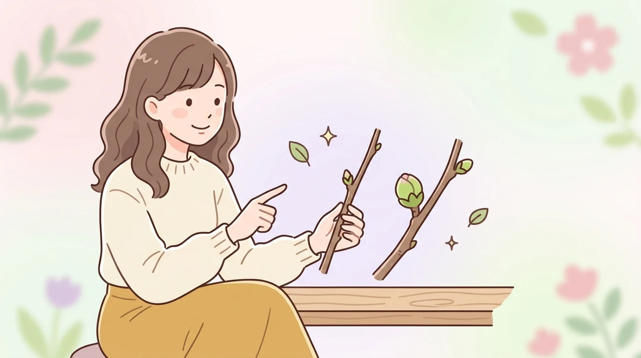 花芽とつぼみの定義や時系列による違いを解説