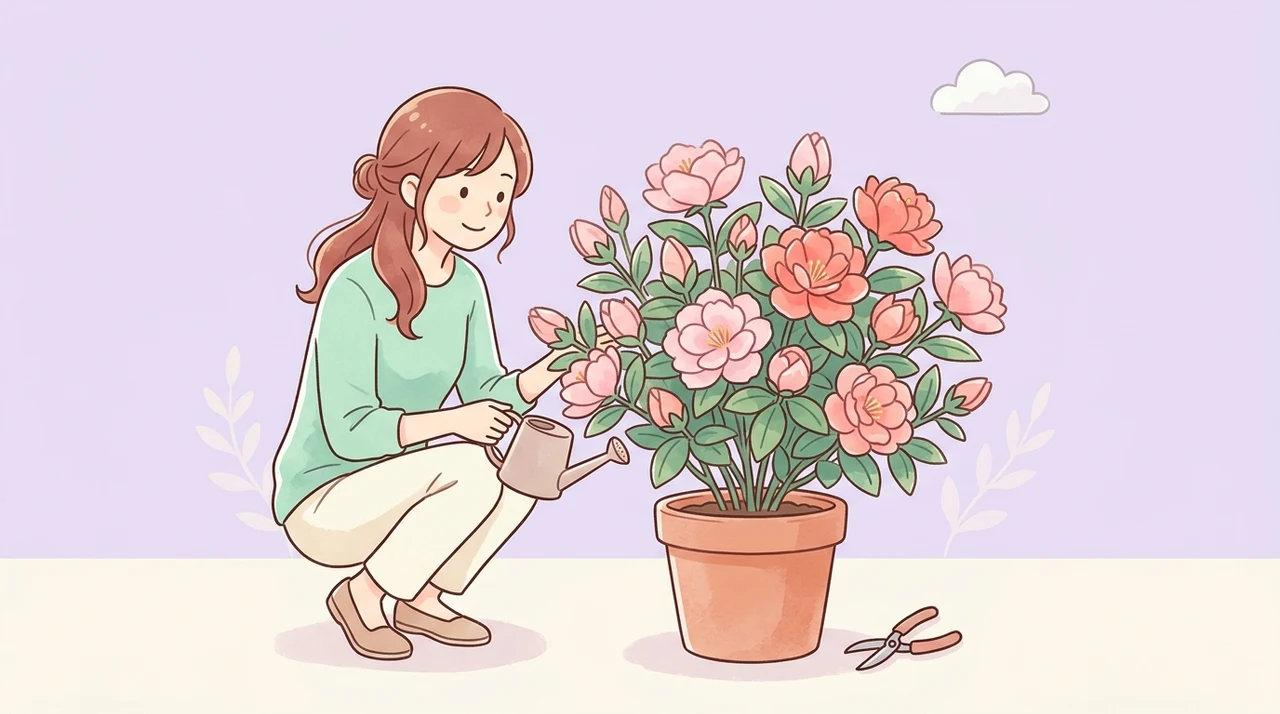 豊かな花芽を育てるための園芸のコツ