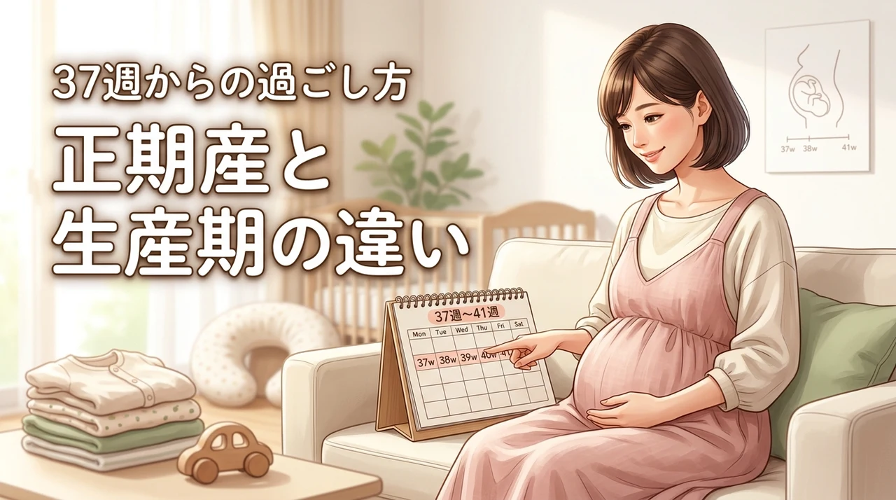 正期産と生産期の違いは何？37週から41週までの正しい知識と過ごし方のポイント