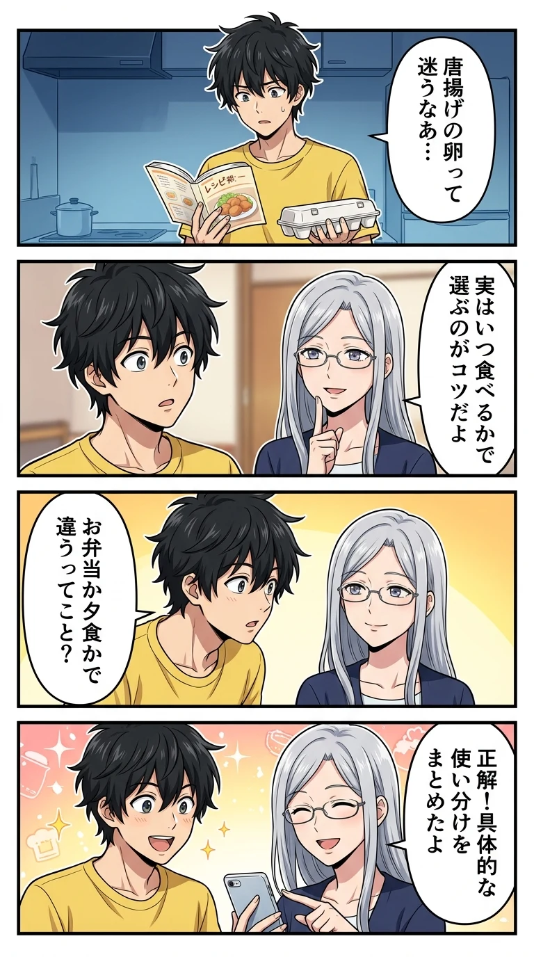 唐揚げ 卵 あり なし 違い