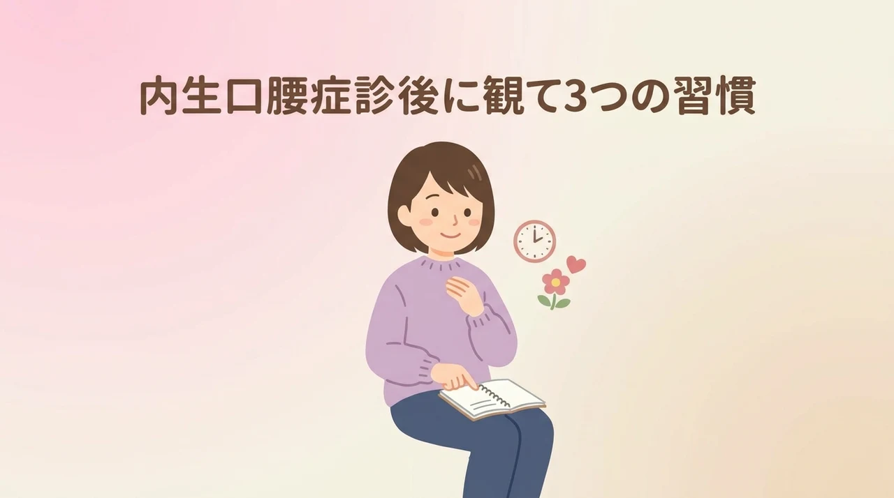 乳管内乳頭腫の診断後に注意すべき3つの習慣