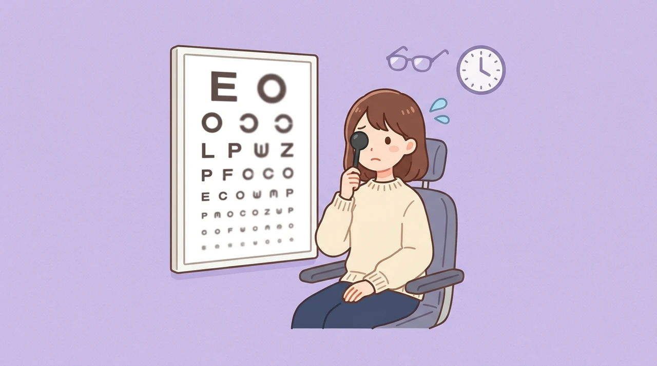 眼科で視力検査を受ける3つのデメリット