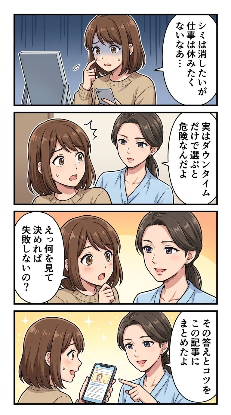 qスイッチyagレーザー ピコレーザー 違い