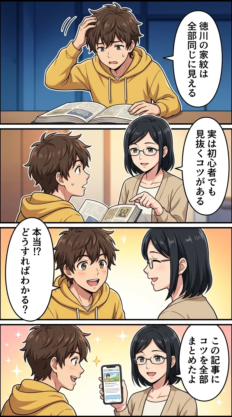 徳川家 家紋 違い