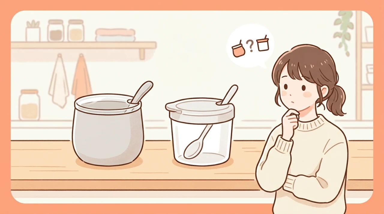 マーナとニトリの調味料ポットの違いを徹底比較