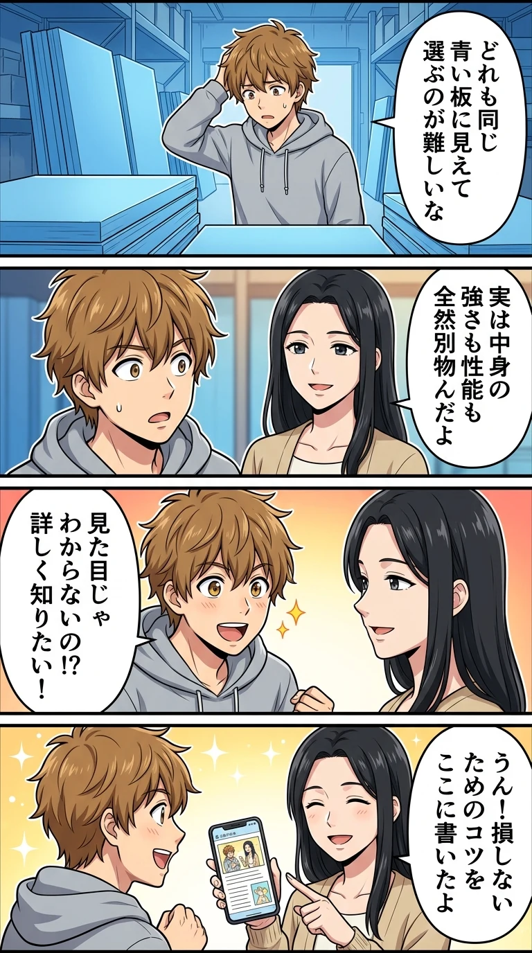 スタイロフォーム 1種 2種 3種 違い