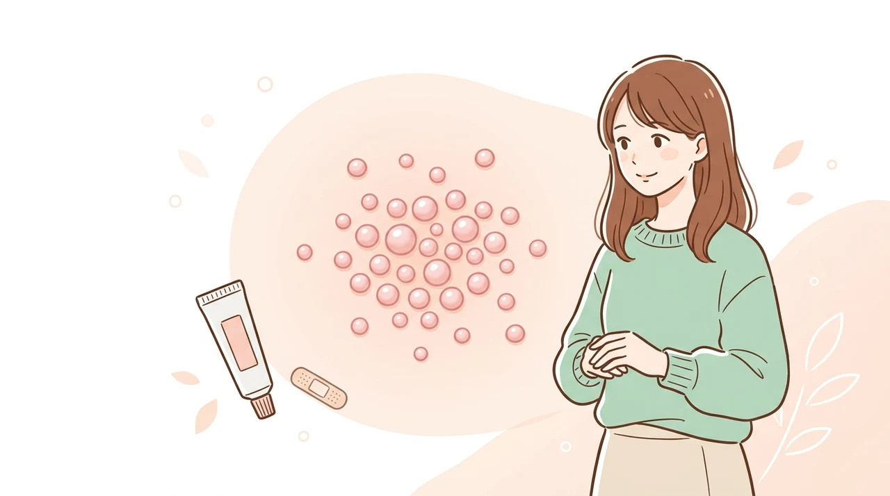 水いぼ（伝染性軟属腫）の症状と治療法