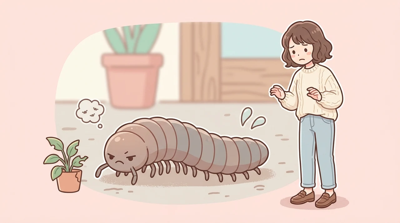 ヤスデがもたらす不快感と特有の害