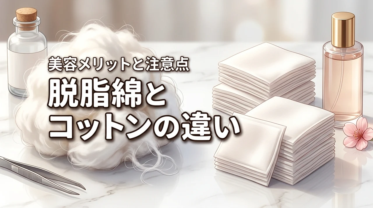 脱脂綿とコットンに違いはある?代用する際の注意点や美容へのメリットを徹底調査