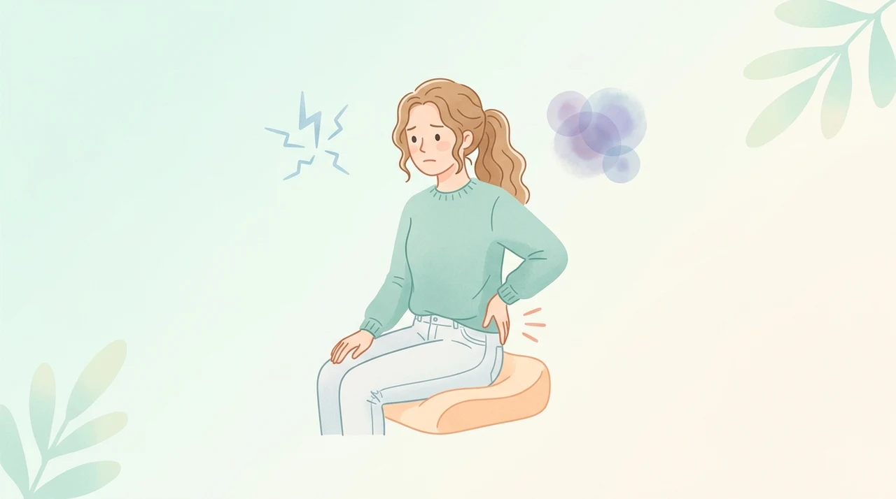 尾てい骨の骨折と打撲の違いは？症状の見分け方を解説