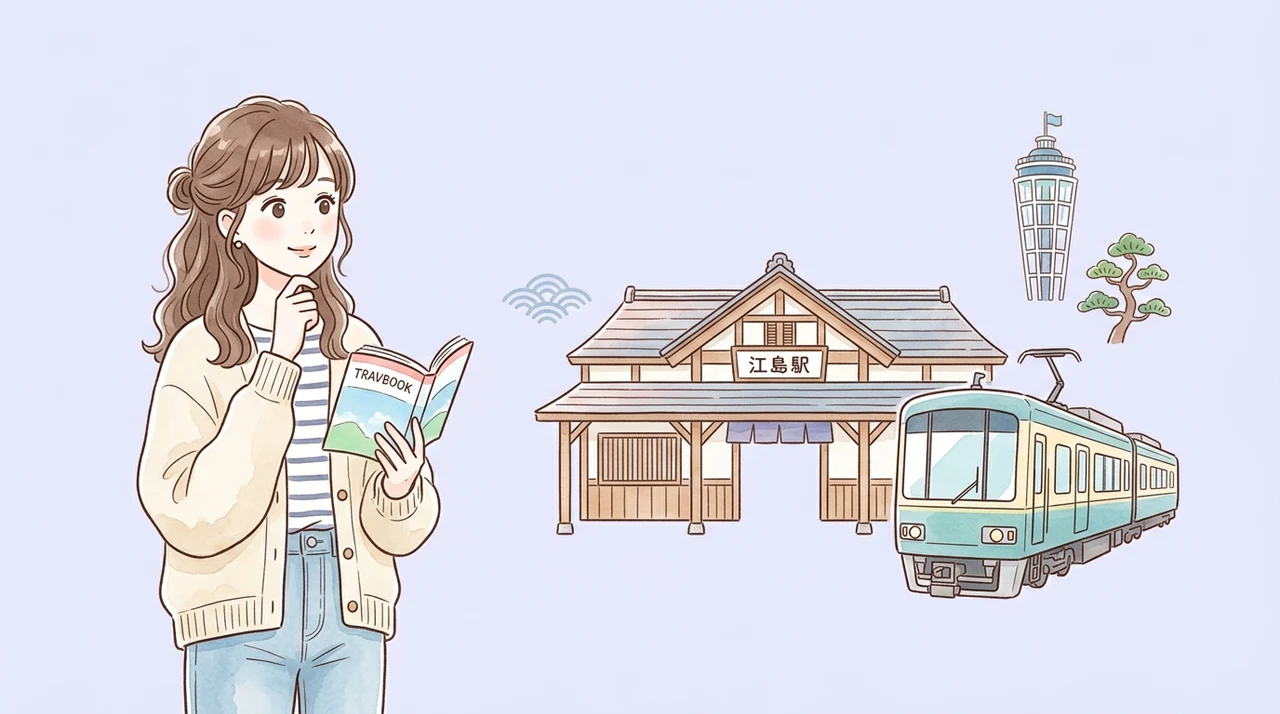 江ノ島駅と片瀬江ノ島駅の違い：路線・場所・距離を比較