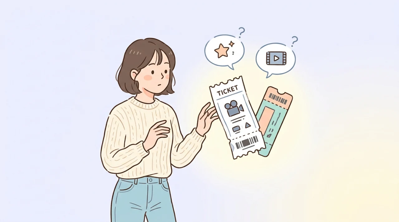 ムビチケコンビニ券とムビチケの違いを徹底解説