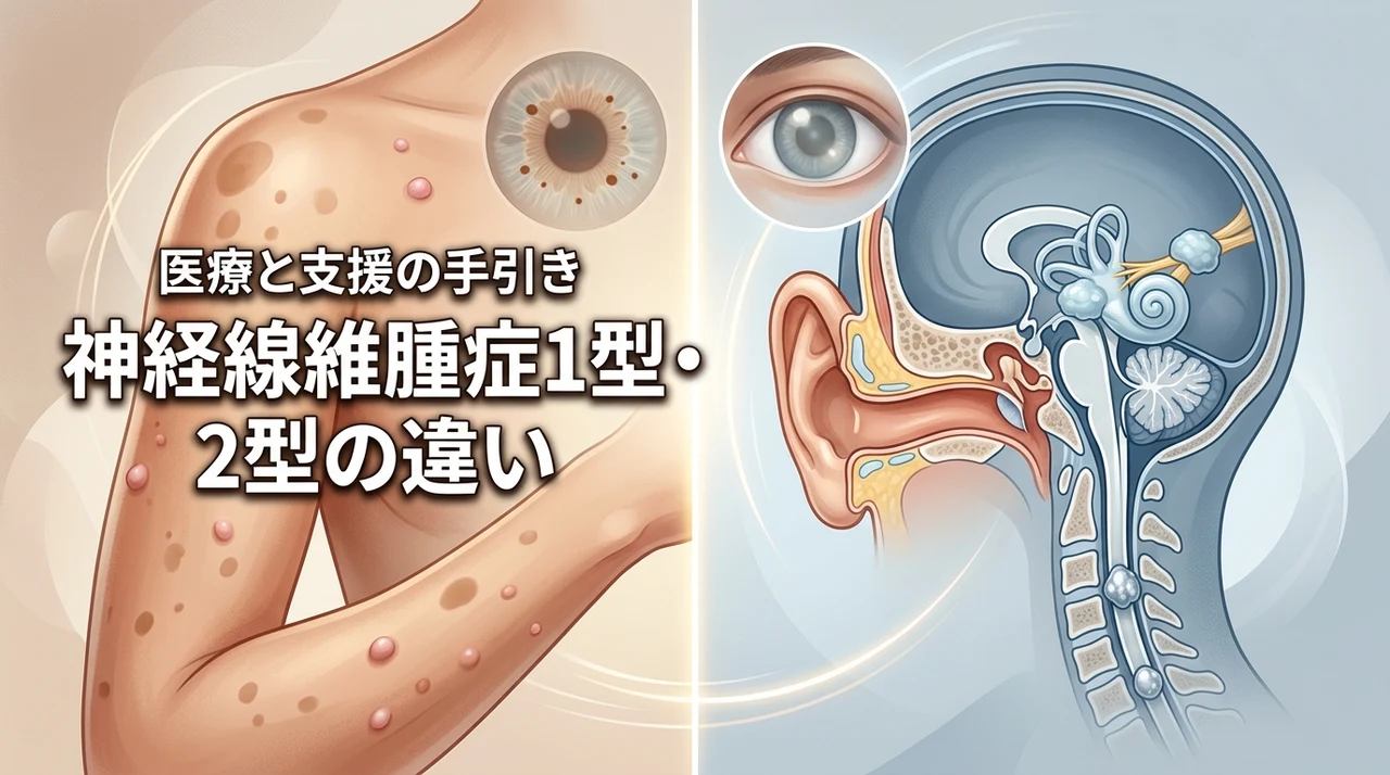 神経線維腫症1型と2型の違いを正しく理解！適切な医療と支援を受けるための手引き