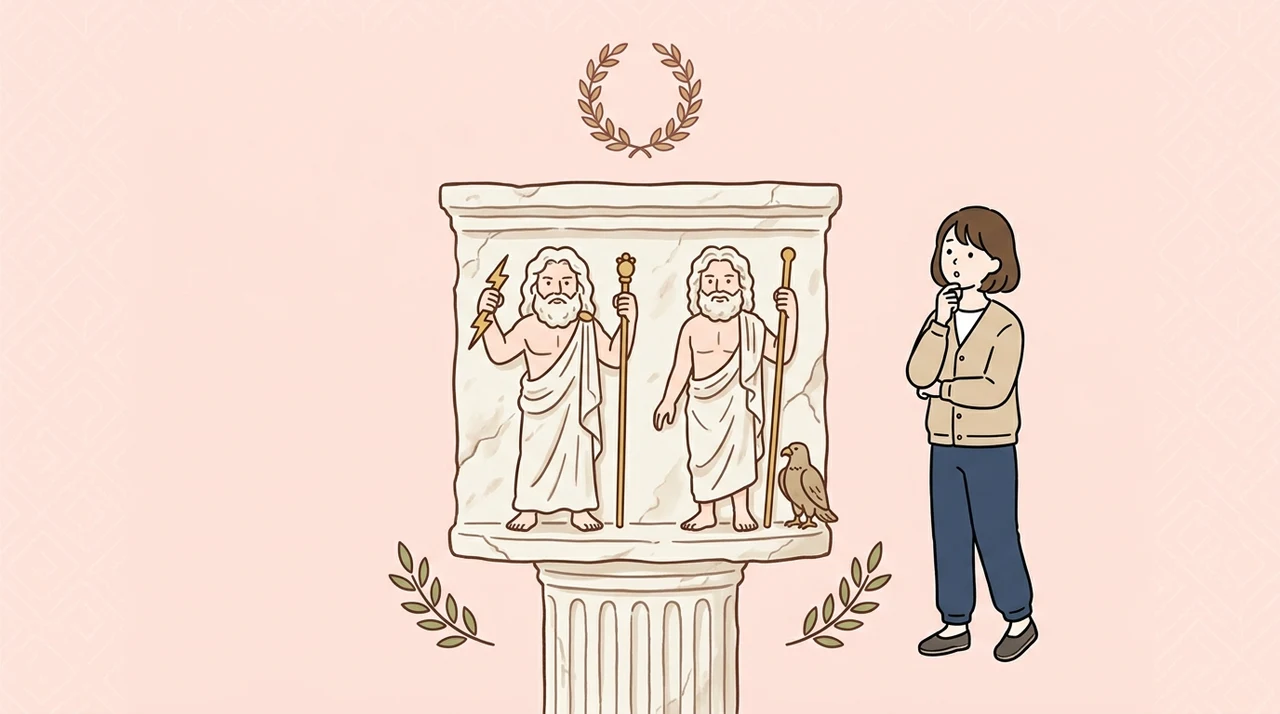 ギリシャ神話とローマ神話の対応表