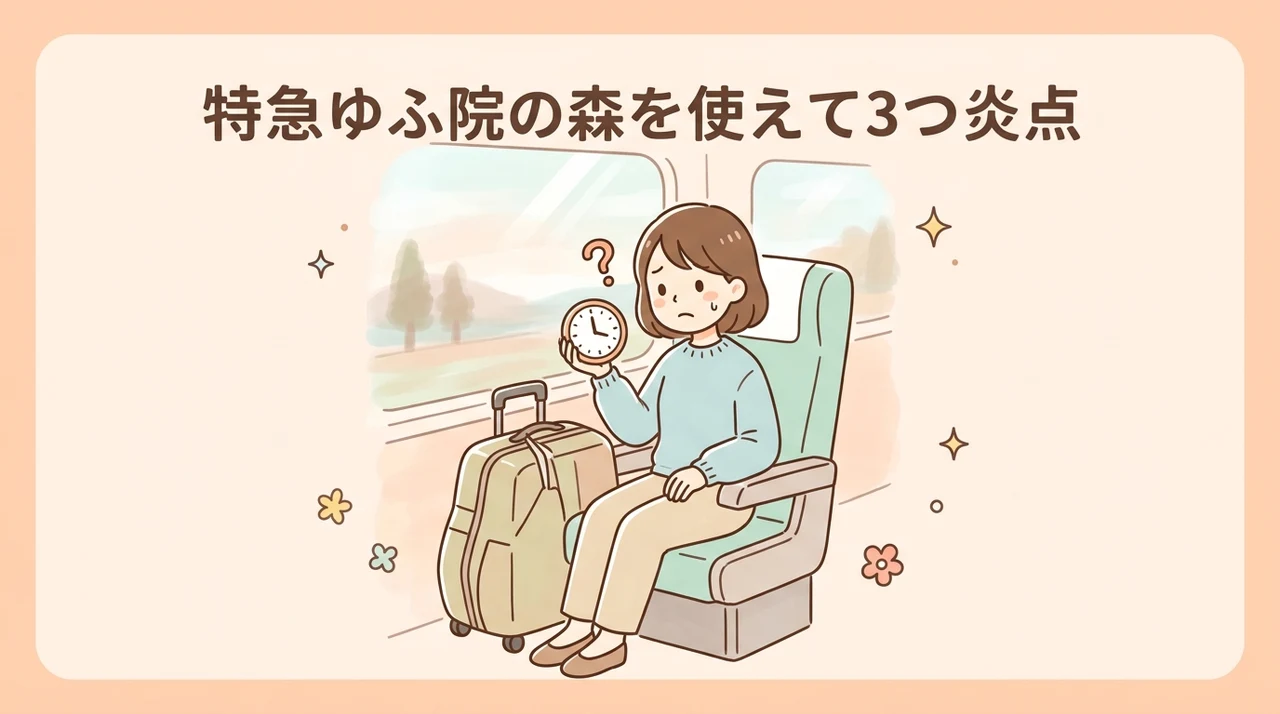 特急ゆふいんの森を利用するデメリット3つ