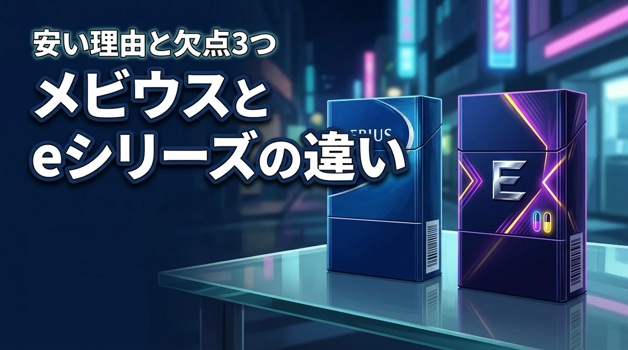 メビウスとeシリーズの違いを比較！安い理由やデメリット3つを詳しく解説
