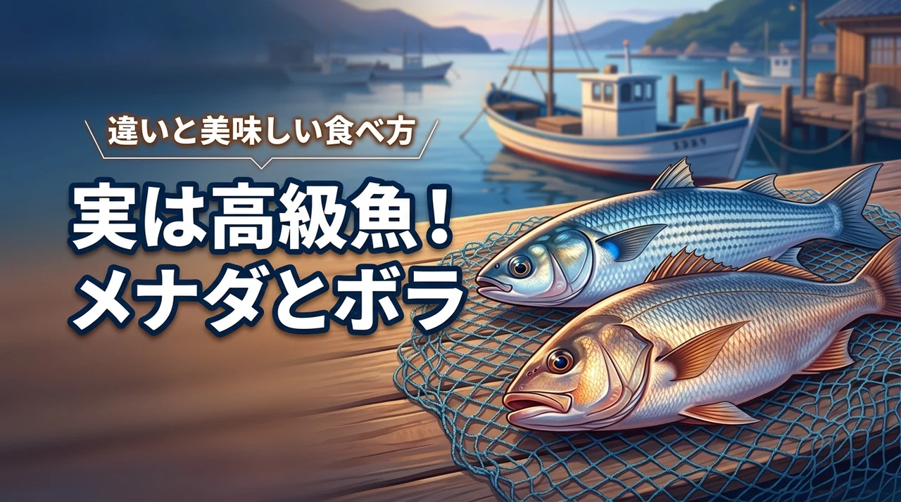 ボラだと思ったら実は高級魚？メナダとボラの違いを知って美味しく食べる秘訣