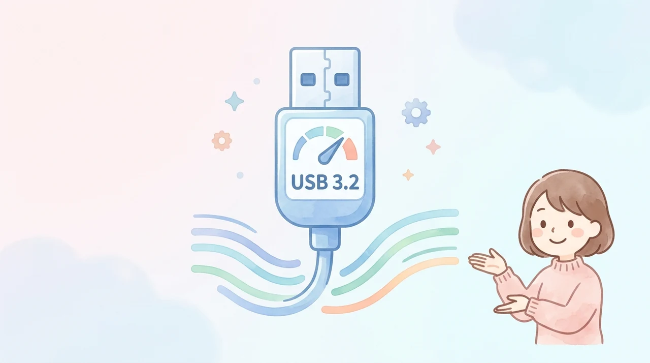 usb 3.2の速度低下を防ぐ3つのポイント