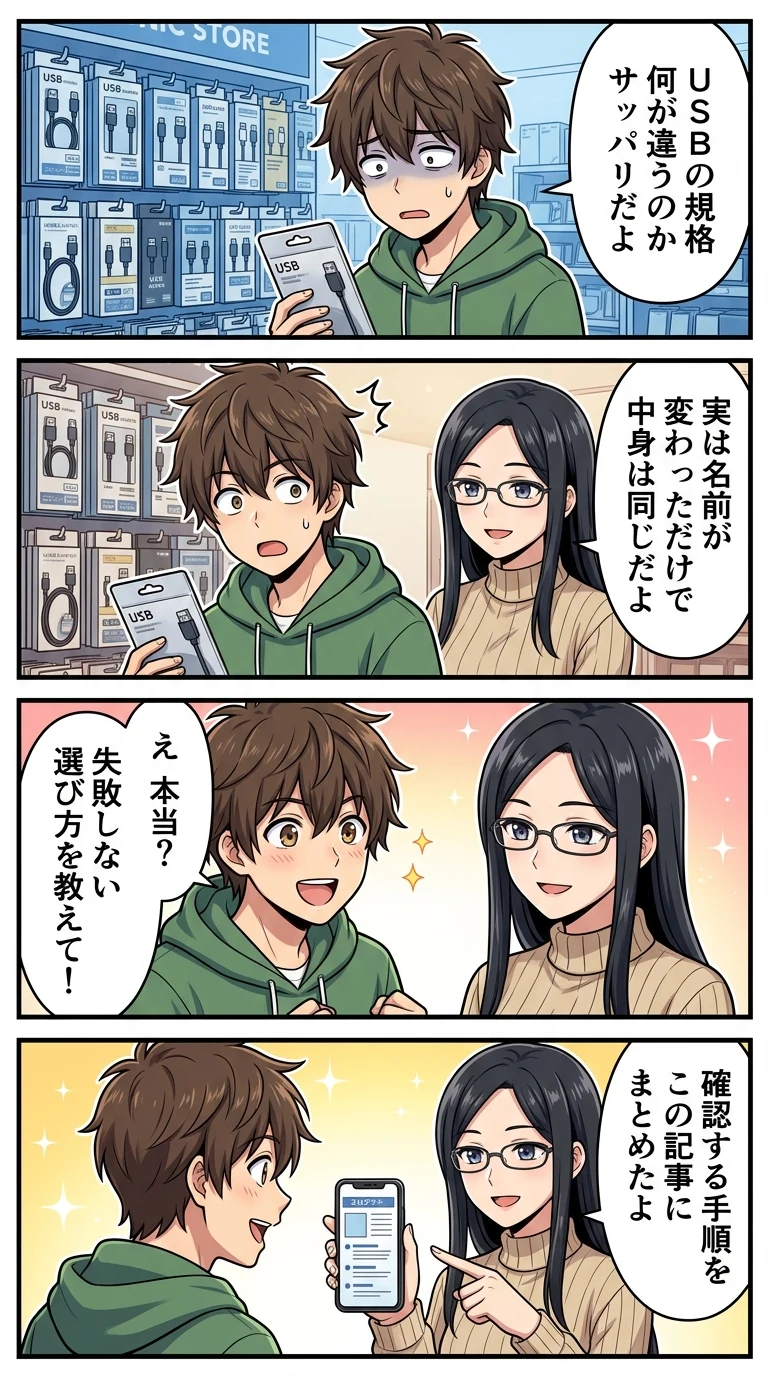 usb3.0 3.2 違い