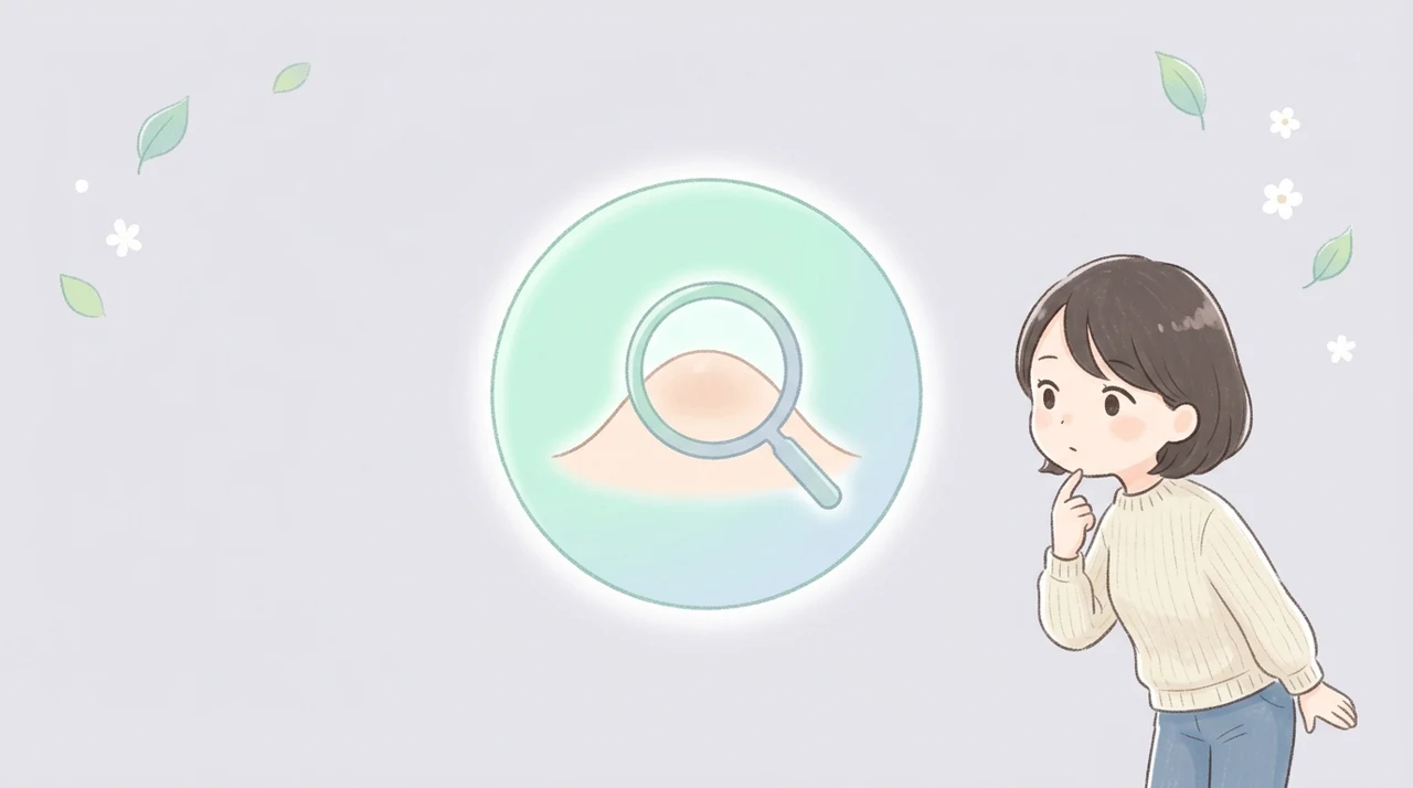 粉瘤か判断するセルフチェック項目