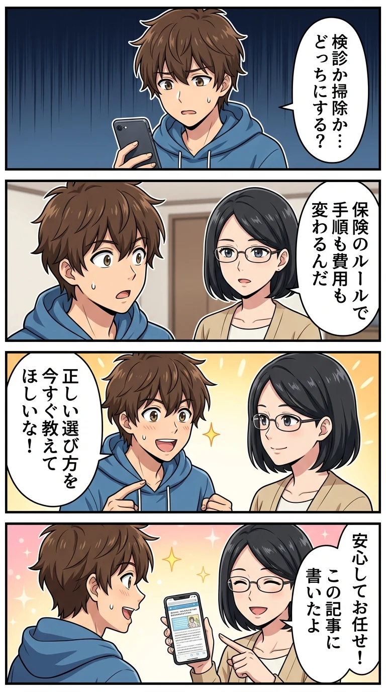 歯医者 定期検診 クリーニング 違い