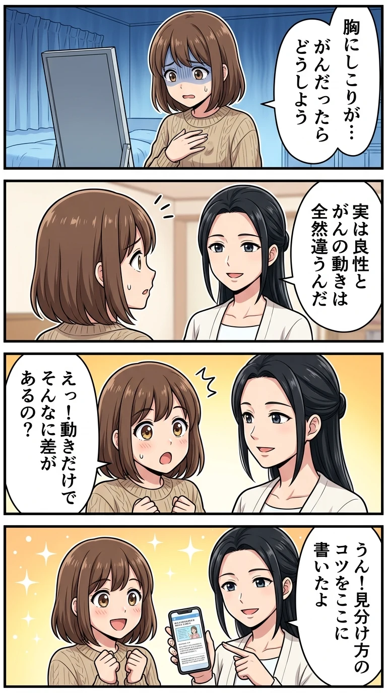 乳腺線維腺腫 乳がん 違い