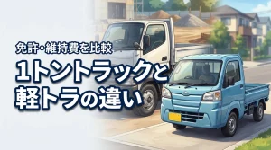1トントラックと軽トラの違いで迷ったら？免許や維持費を比較して失敗を防ぐ方法