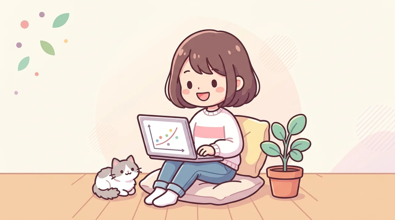 Excelで散布図を作成する5ステップ