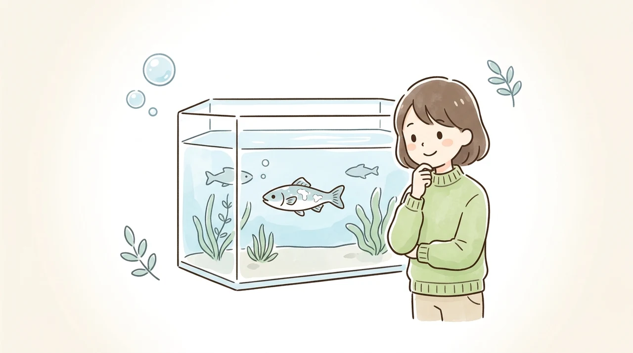 白雲病と水カビ病の違いを見極める重要ポイント