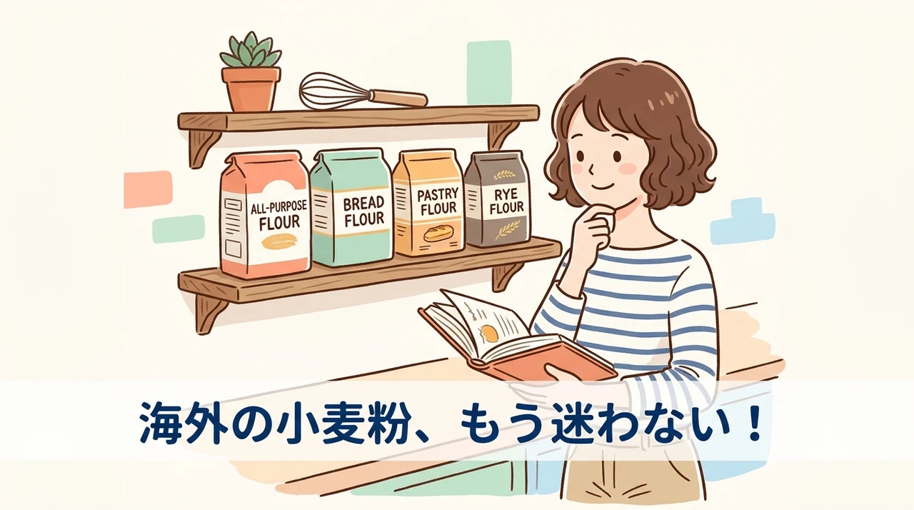 海外のflourの種類と選び方