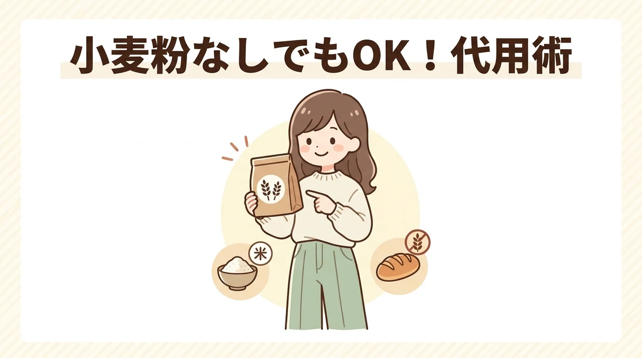 便利なflourの代用テクニック