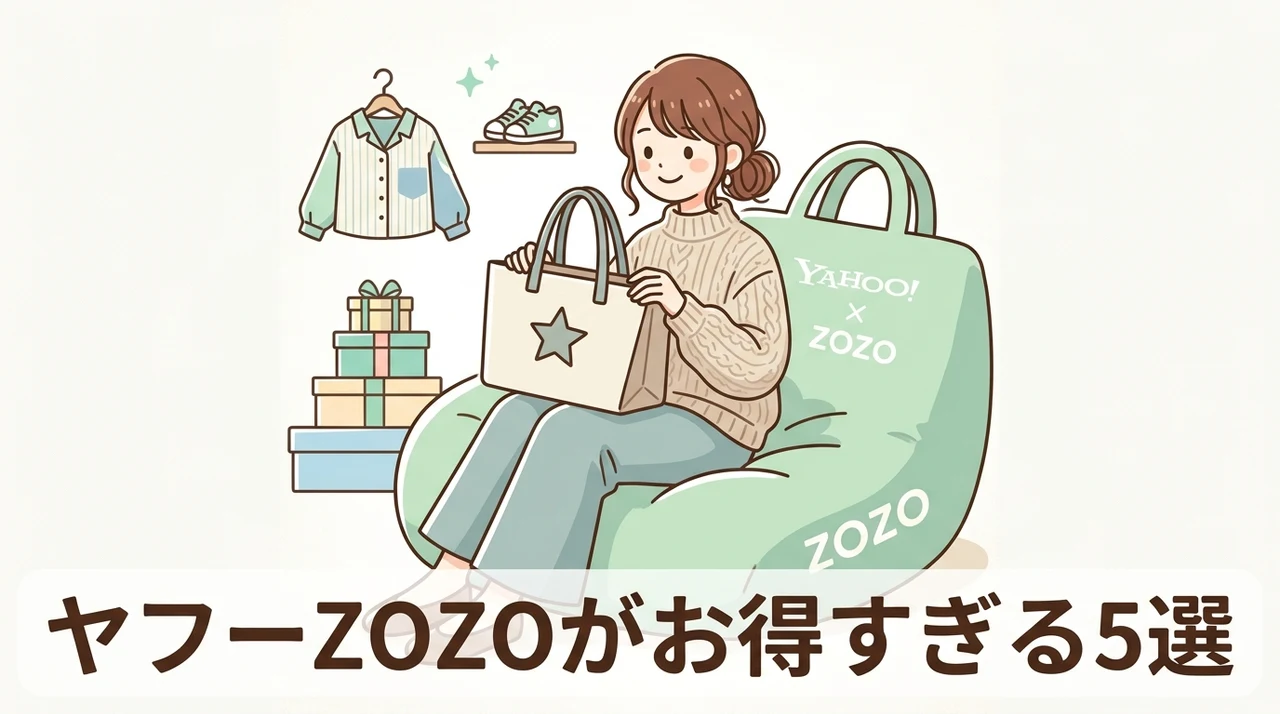 ヤフーショッピングでZOZOを使うメリット5つ