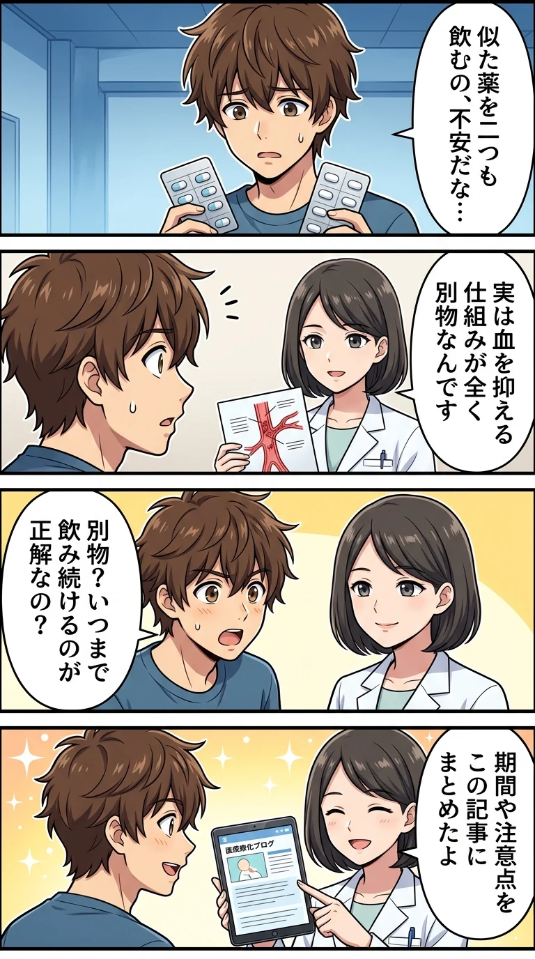 エフィエント バイアスピリン 違い