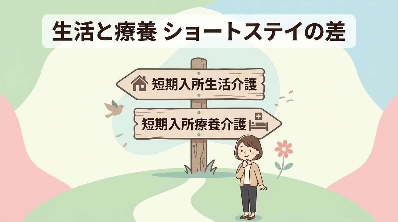 短期入所生活介護と短期入所療養介護の違い