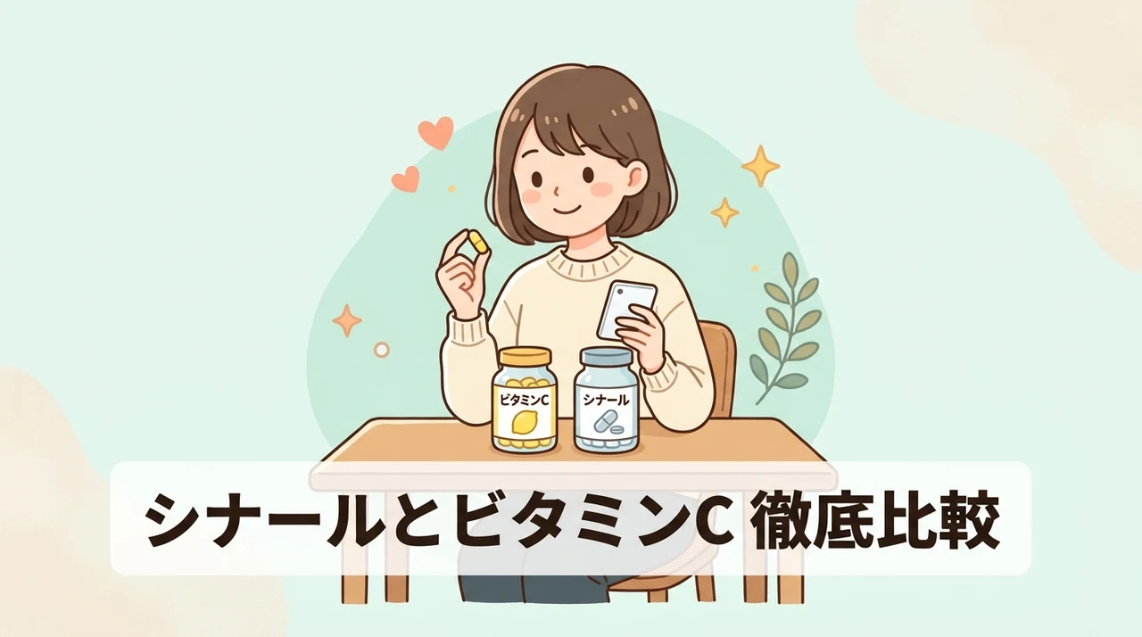 シナールとビタミンcの違いを徹底比較